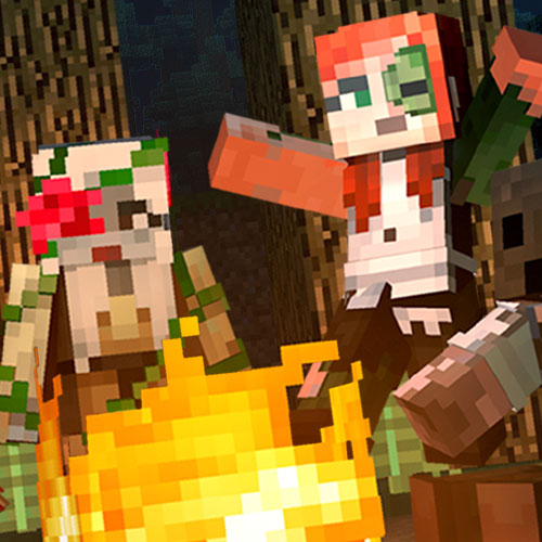 Minecraft Campfire Tales Skin Pack