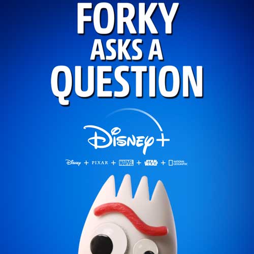 Forky Asks a Question Poster