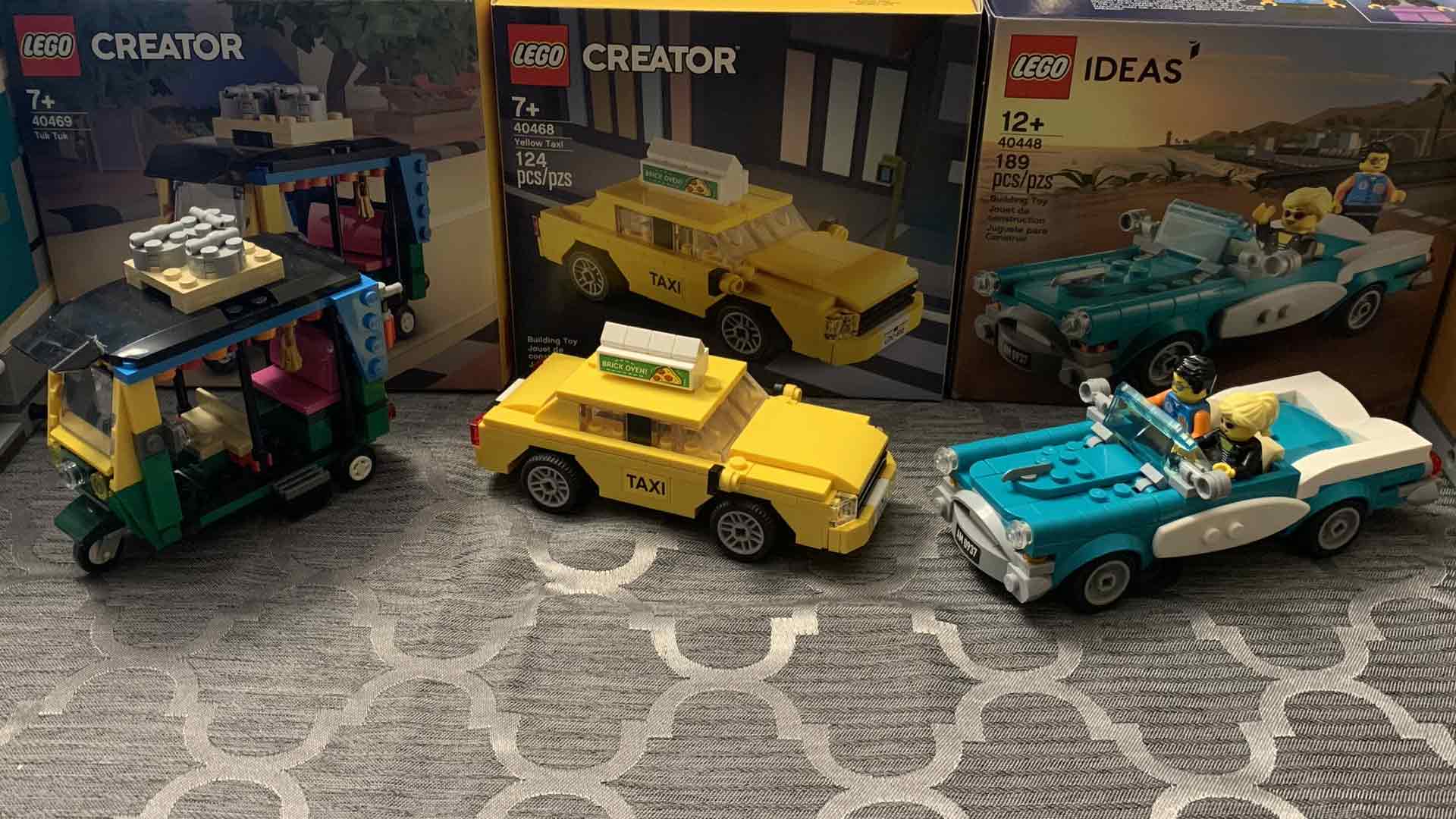 LEGO Cars Comparison 2021