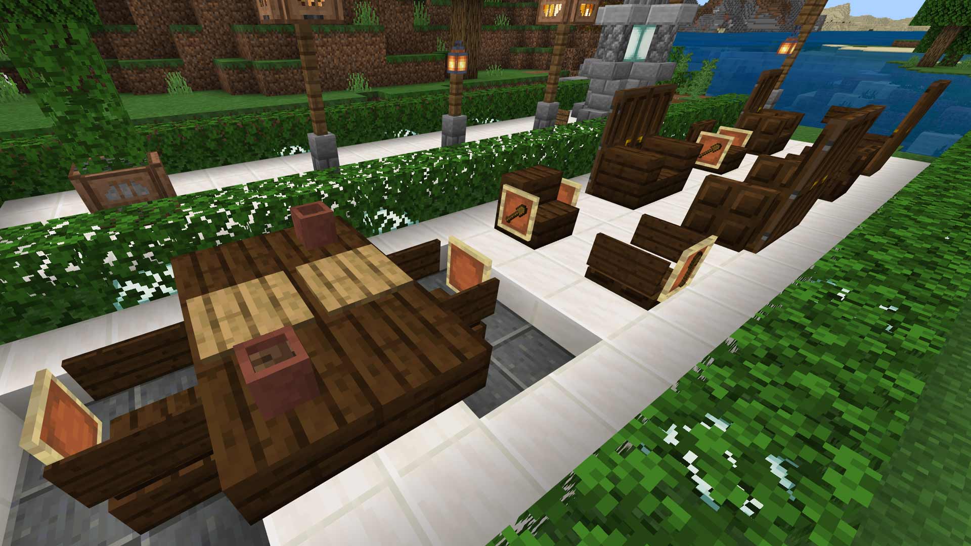  Minecraft Chair building Ideas