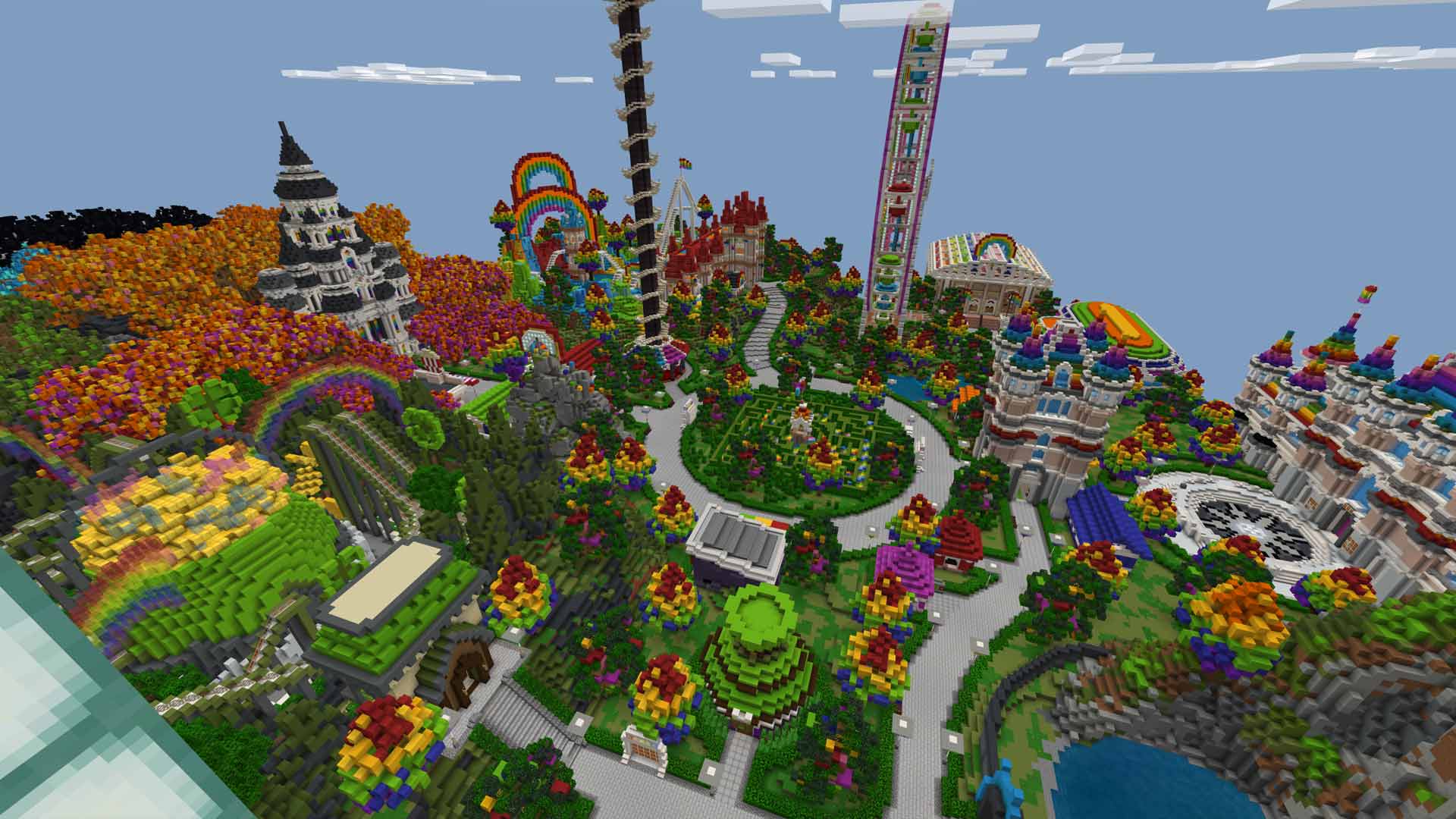 Minecraft Rainbow Park Review