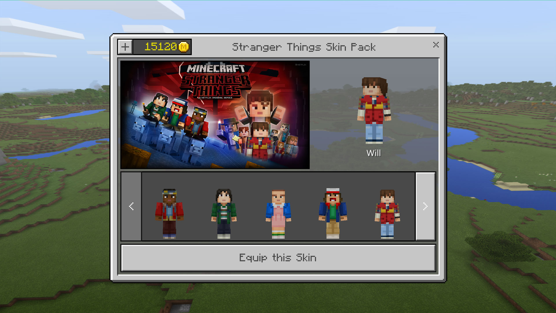 Minecraft Stranger Things Skin Pack Review