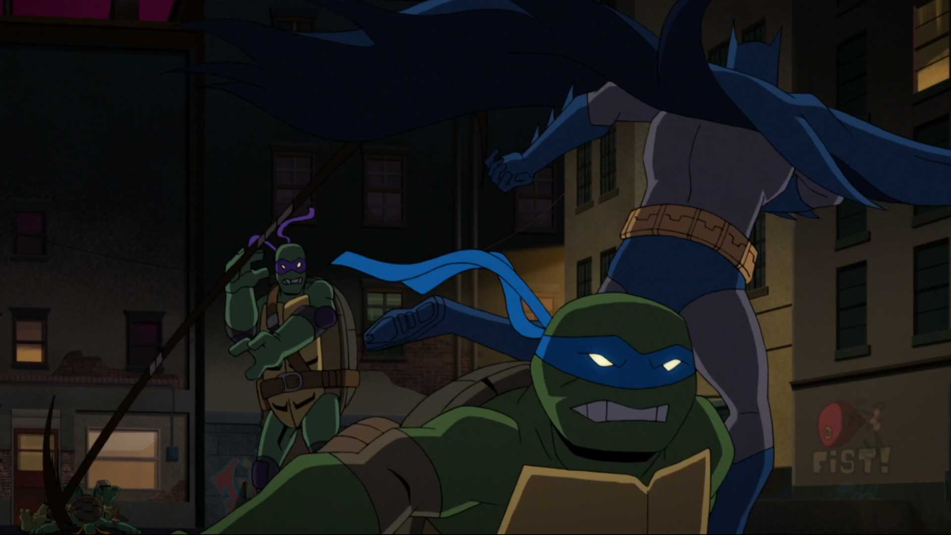 Batman vs. Teenage Mutant Ninja Turtles Wallpaper devil