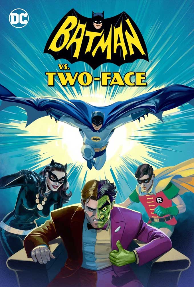 Batman vs Two-Face Poster