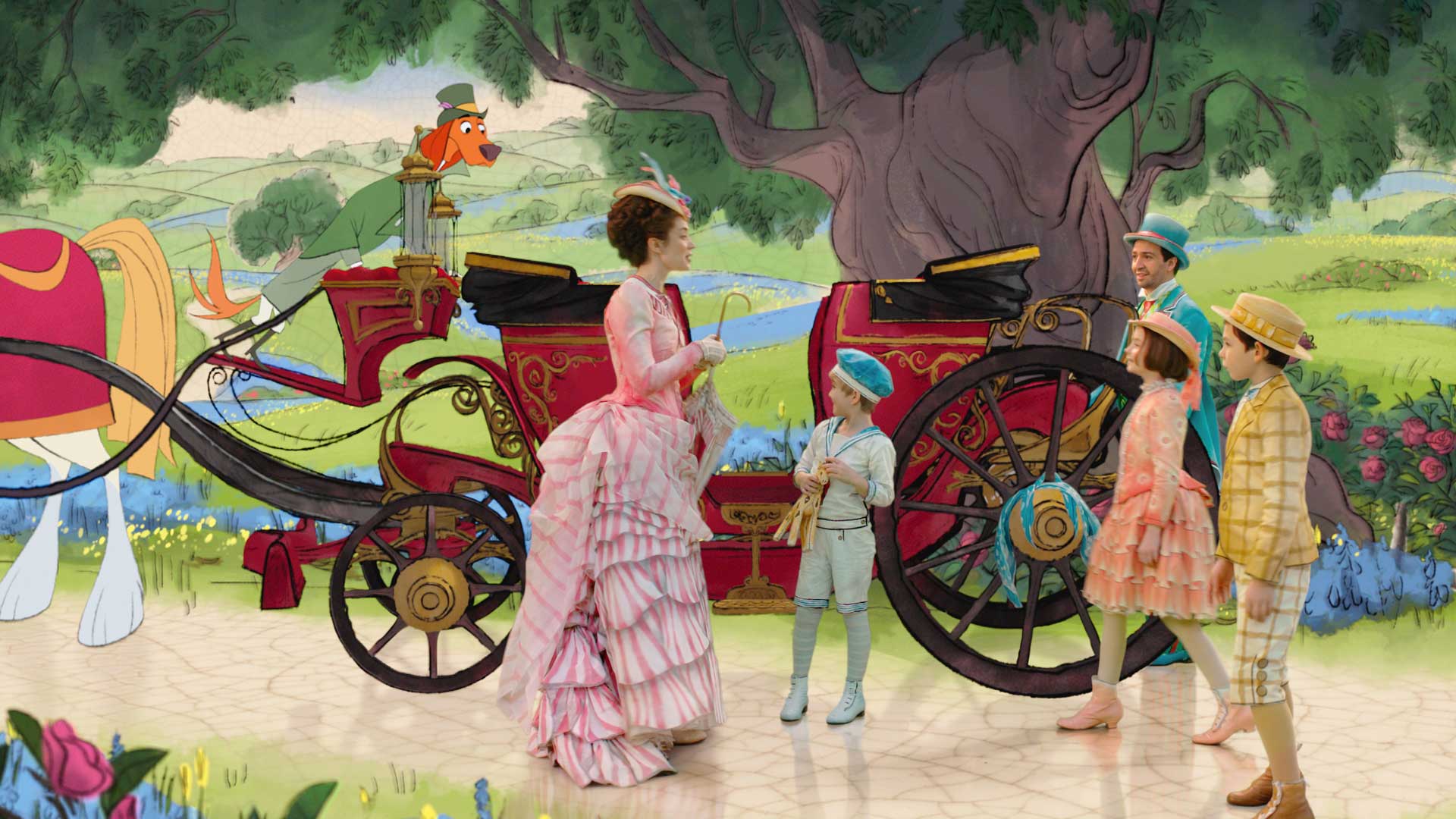 Mary Poppins Returns Wallpaper Princesses