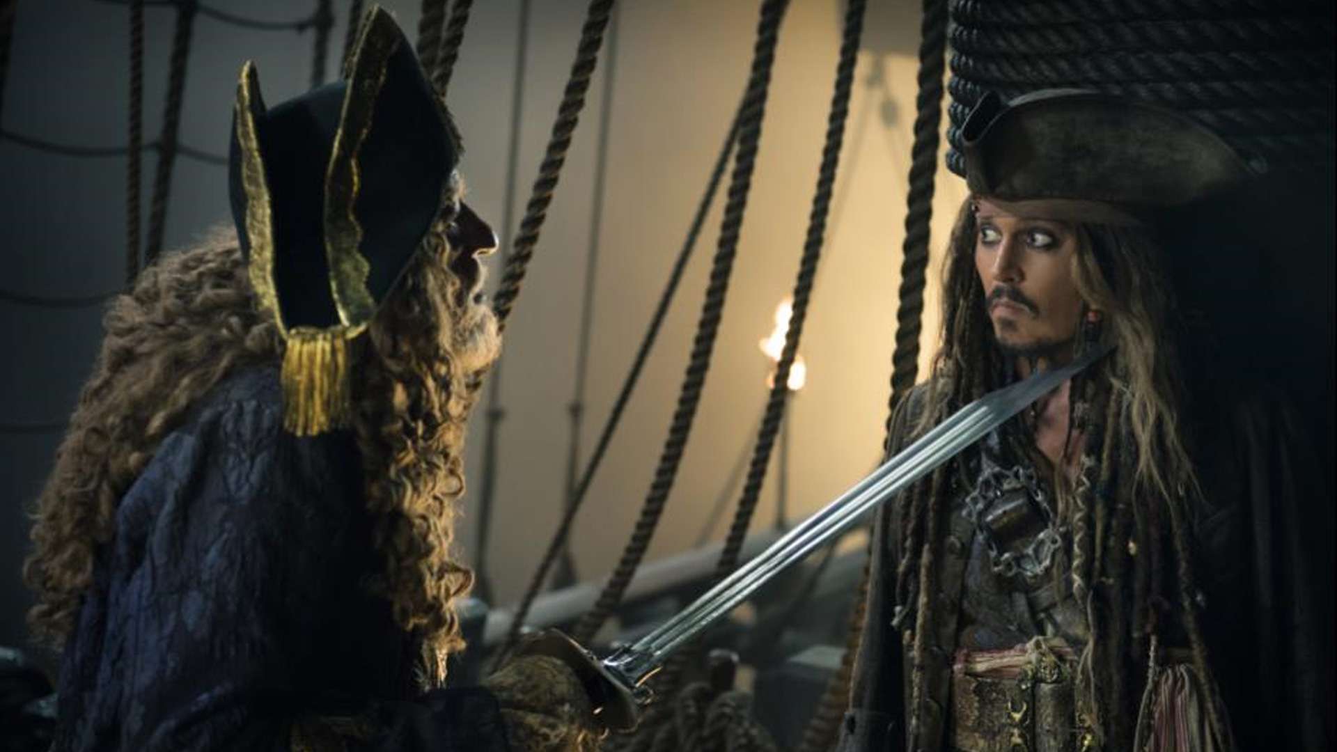 Pirates of the Caribbean: Dead Men Tell no Tales Wallpaper Jack Sparrow