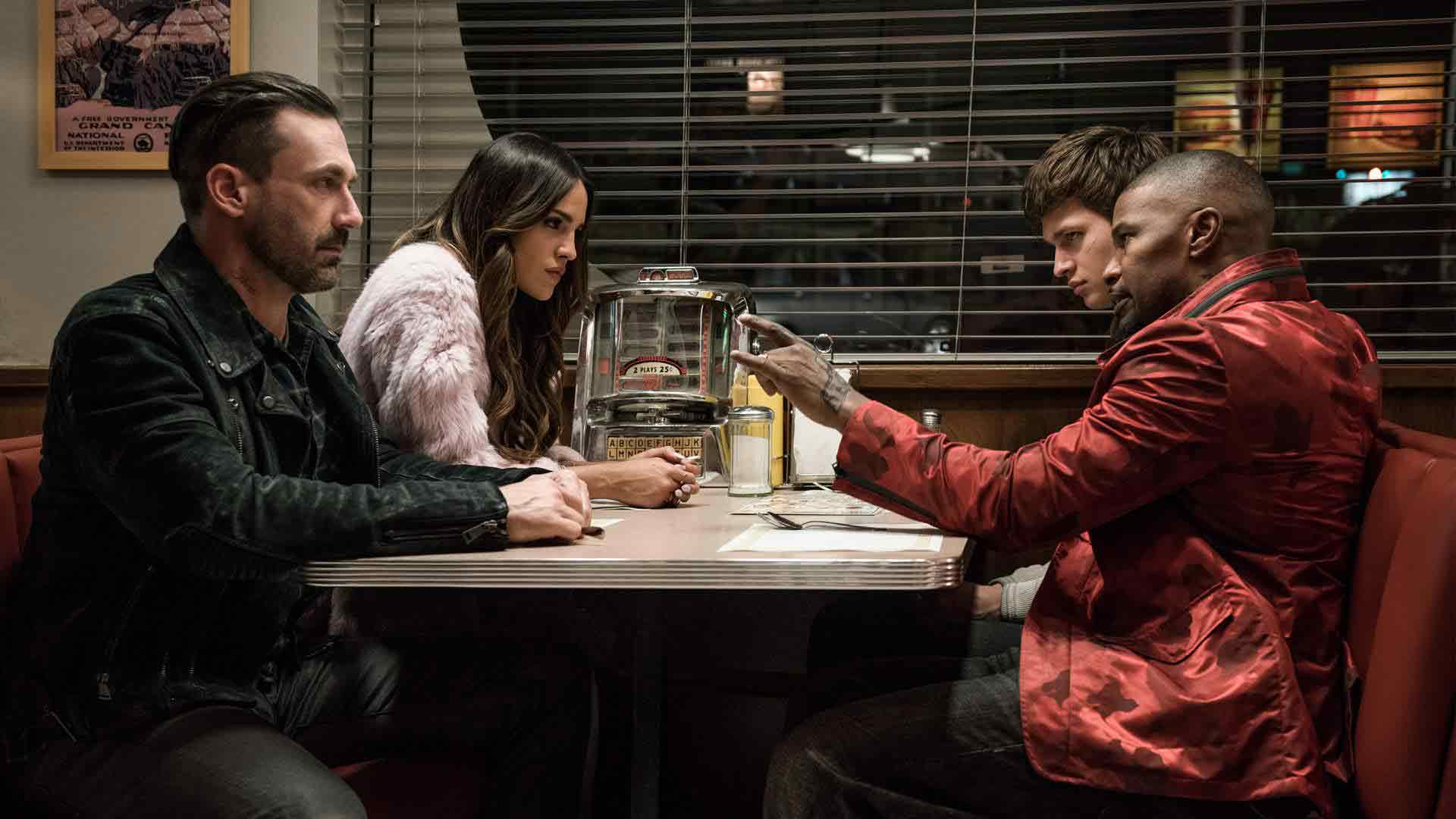 Baby Driver Wallpaper of the crew