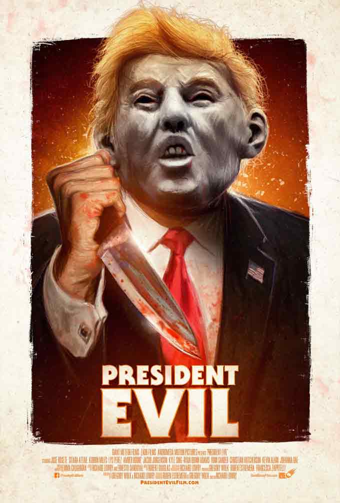 President Evil Poster