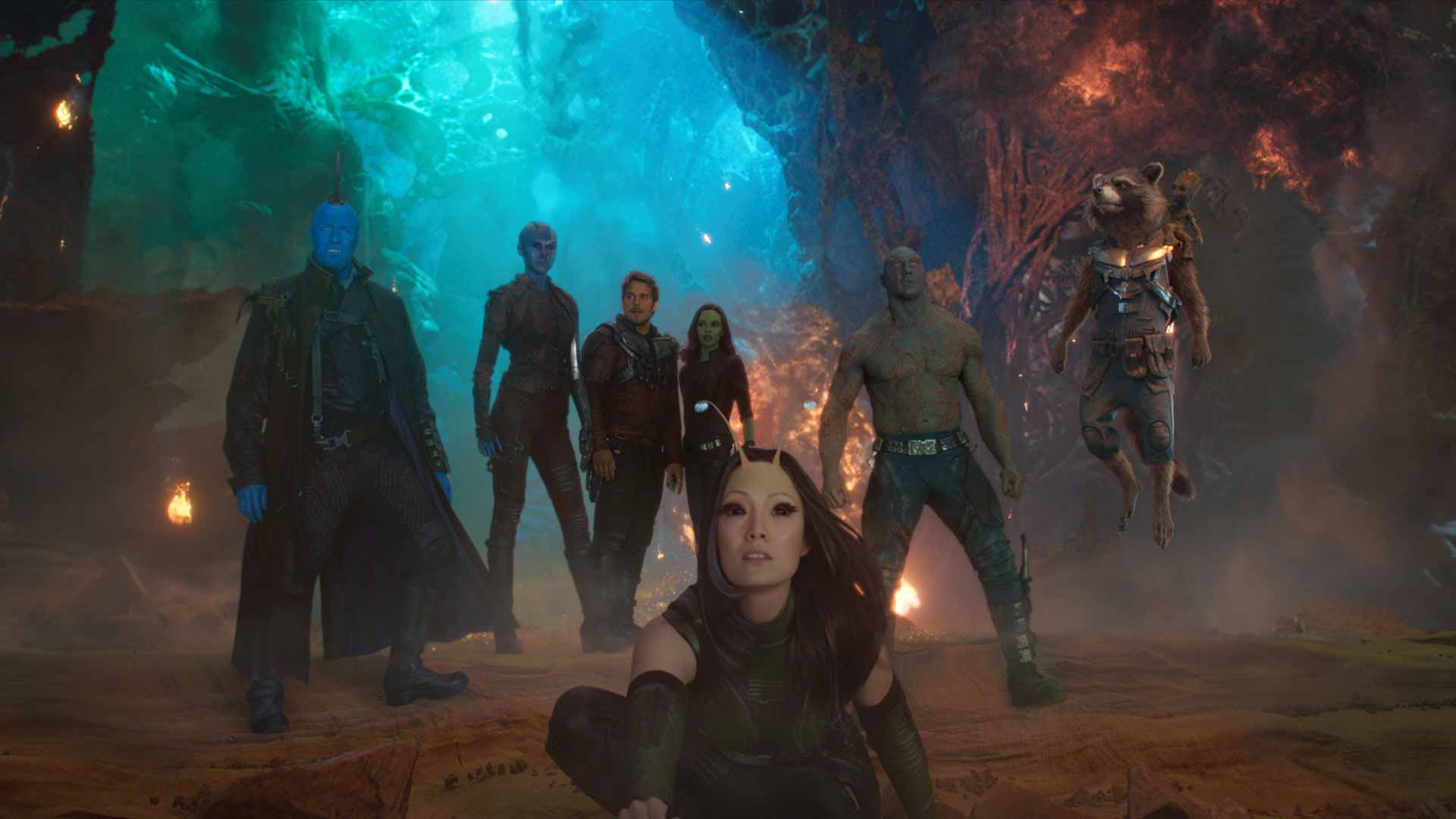 Guardians of the Galaxy 2 Wallpaper Whole Team