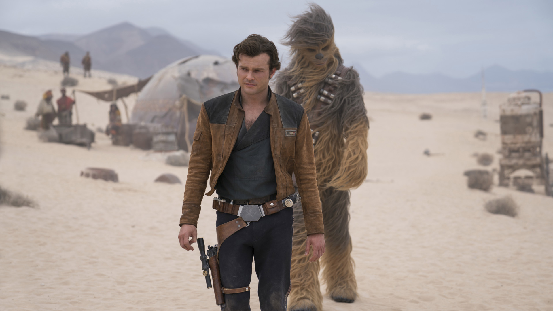 Solo: A Star Wars Story Wallpaper Han and Chewie