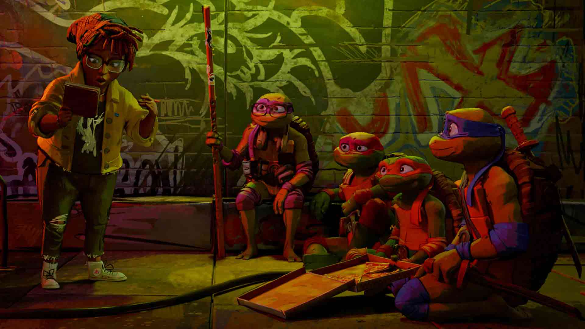 Teenage Mutant Ninja Turtles: Mutant Mayhem Wallpaper