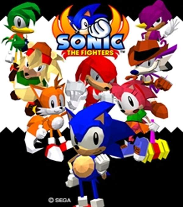 Sonic the Fighters Box Art