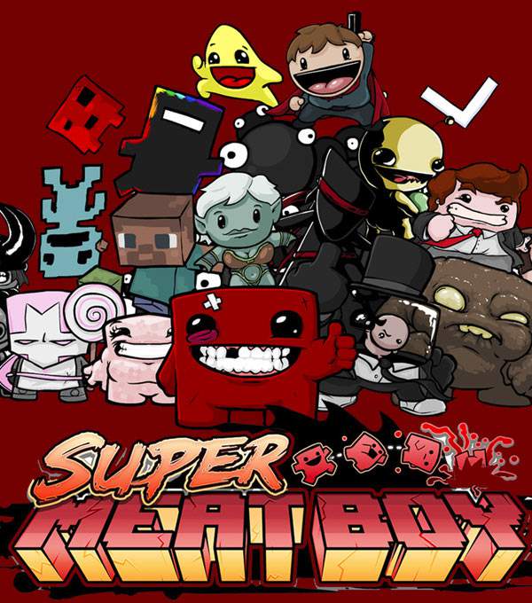 Super Meat Boy Box Art