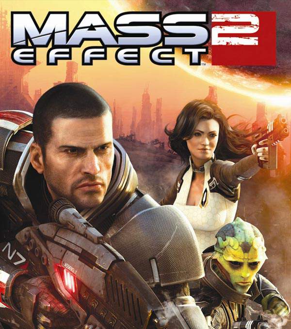Mass Effect 2 Box Art