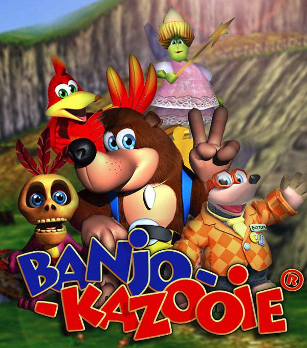 Banjo-Kazooie Box Art