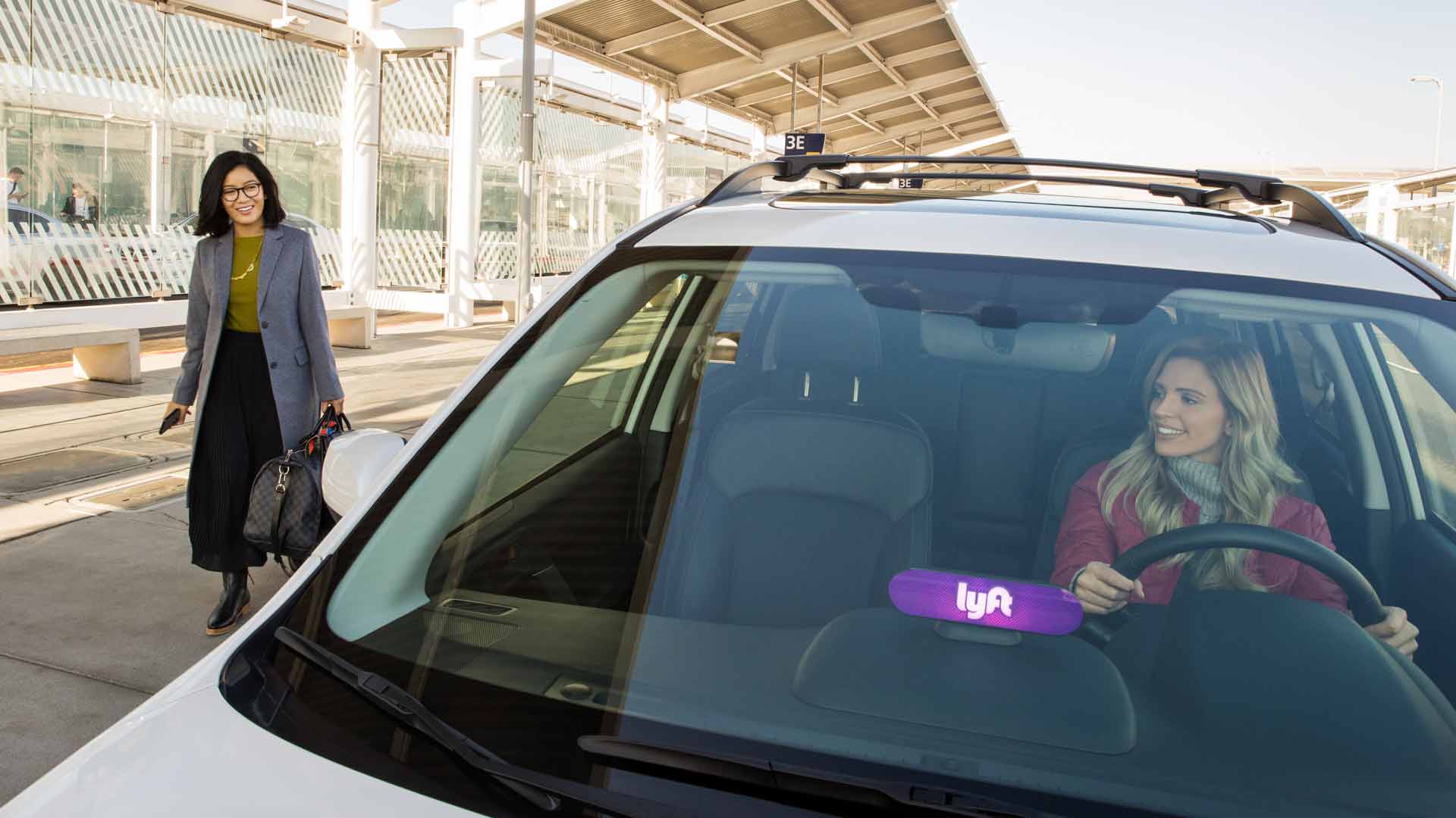 Lyft self driving car ces 2019